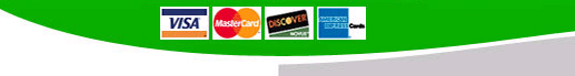 Credit Cards Accepted